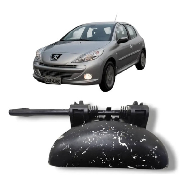 Maçaneta Ext. Dianteira Direita Peugeot 206 207 Hoggar 2/4p