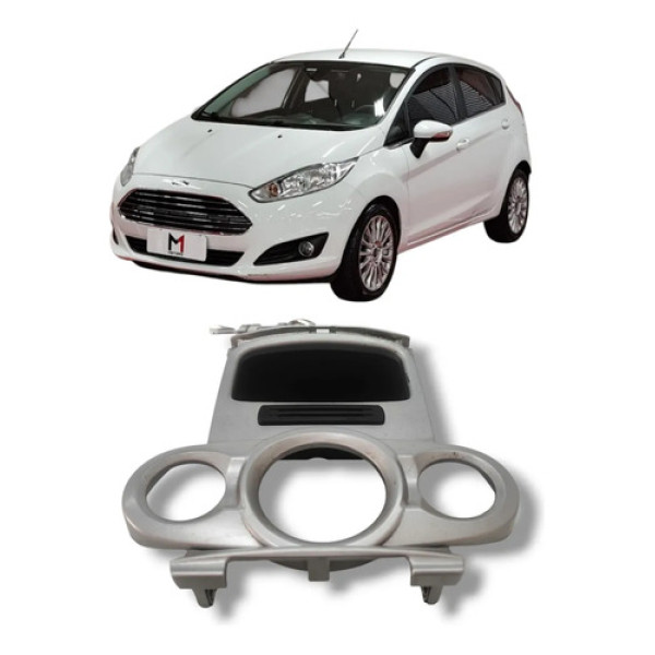 Moldura Acabamento Comando Ar Ford Fiesta 2013 2017 Original