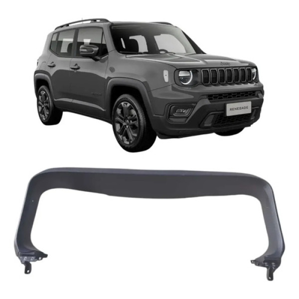 Acabamento Moldura Tampa Traseira Jeep Renegade 2016 2021 Cinza