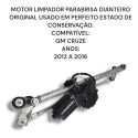 Motor Limpador Parabrisa Gm Cruze 2012 2016 Original