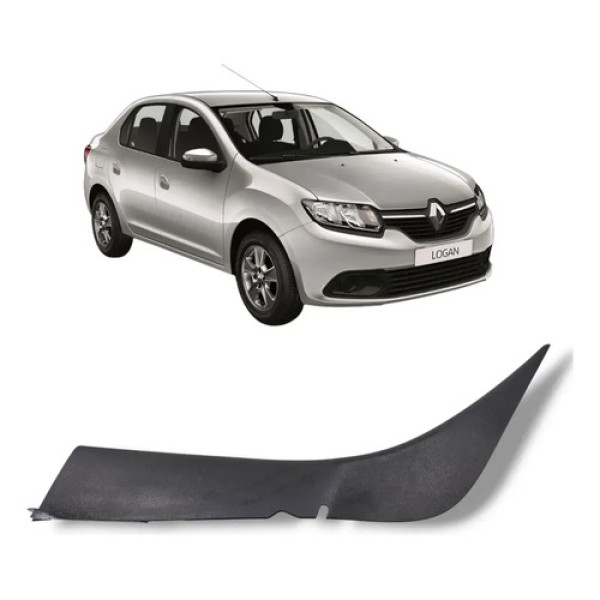 Moldura Soleira Traseira Esquerda Renault Logan 2015 2017