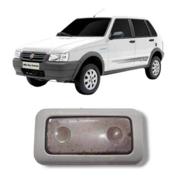 Luz Teto Fiat Uno 2008 2012 Original