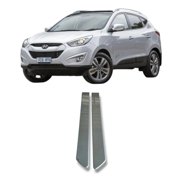 Frisos Portas Traseiras Hyundai Ix35 2010 2017 Original  Cinza