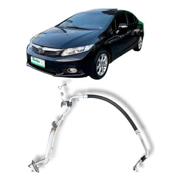 Mangueira Ar Condicionado Honda Civic 2012 A 2016 Original