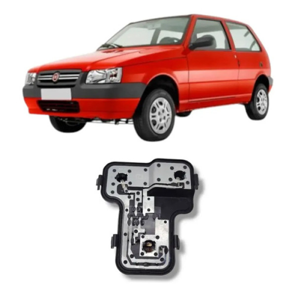 Circuito Lanterna Traseira Esquerda Fiat Uno 2004 2013 Origi Preto