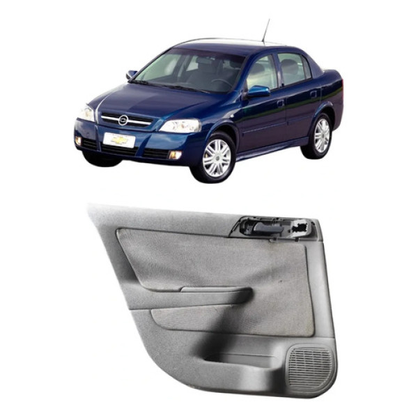Forro Porta Traseira Esquerda Astra 1998 A 2011 Preto