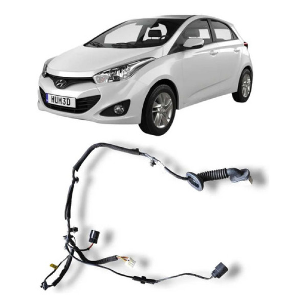 Chicote Porta Traseira Esquerda Hyundai Hb20 2013 A 2019