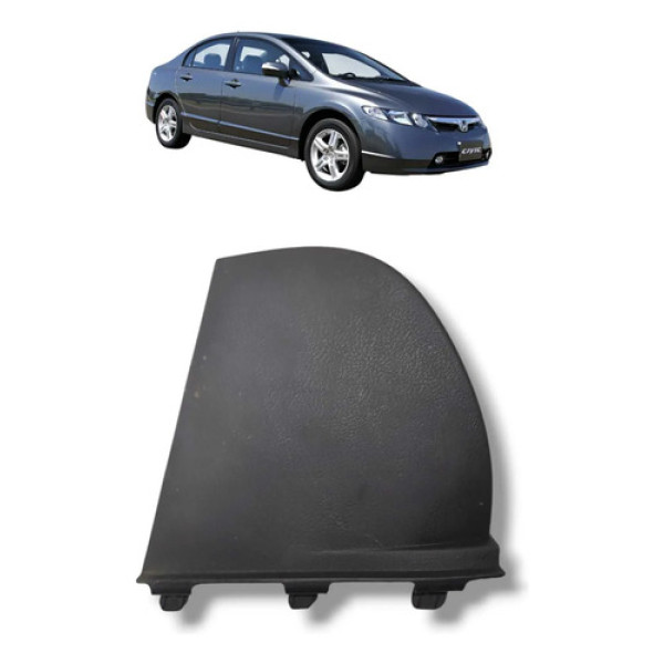Acabamento Painel Direito Honda Civic G8 2008 2011 Cinza