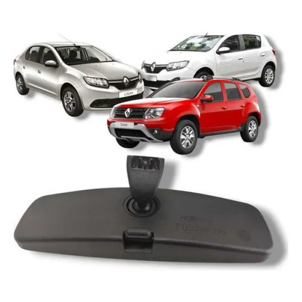 Retrovisor Interno Master Clio Symbol Sandero 206 207 Megane