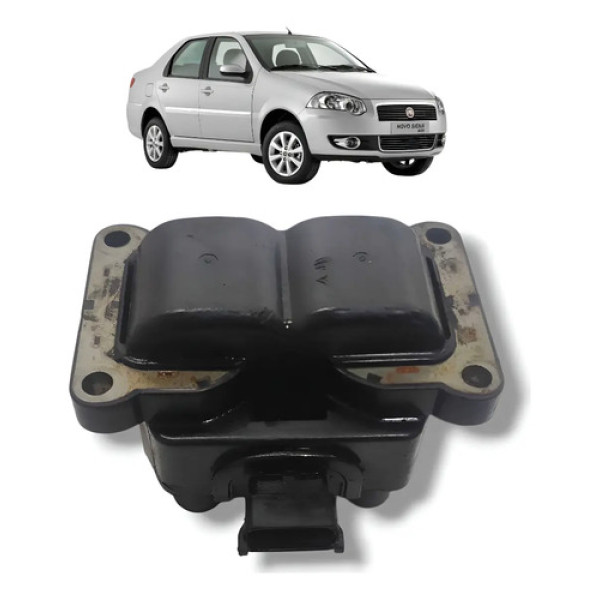 Bobina Ignição Fiat Siena 1.4 2008 A 2012 Original