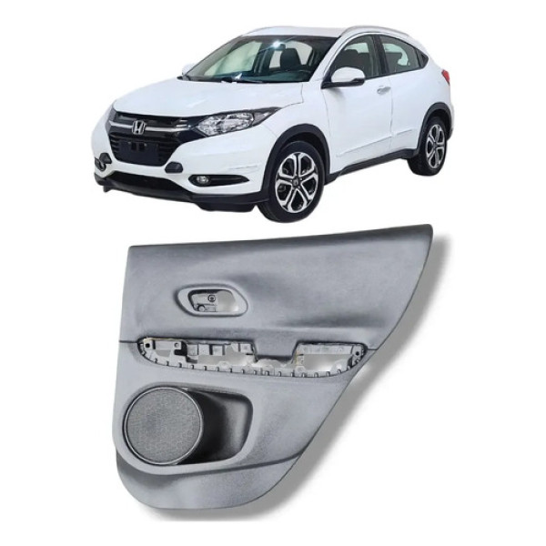 Forro Porta Traseira Direita Hr-v 2016 A 2021 Preto