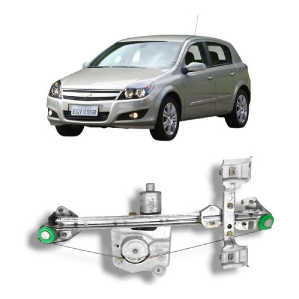 Máquina De Vidro Porta Traseira Direita Vectra 2006 A 2011
