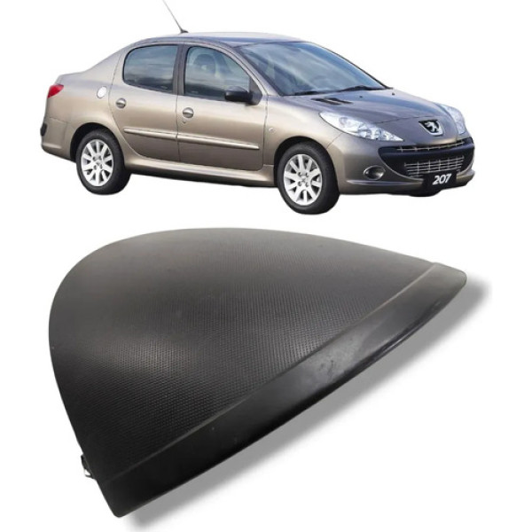 Moldura Painel Instrumentos Peugeot 207 2009 2014 Preto