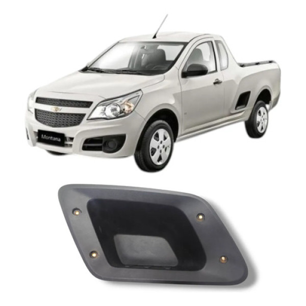 Estribo Direito Gm Montana 2012 2019 Original Preto