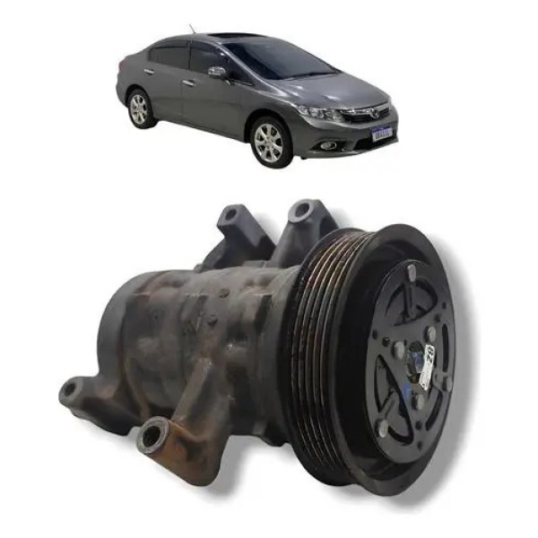 Compressor Ar Condicionado Civic G9 1.8 2.0 2012 2013 A 2016