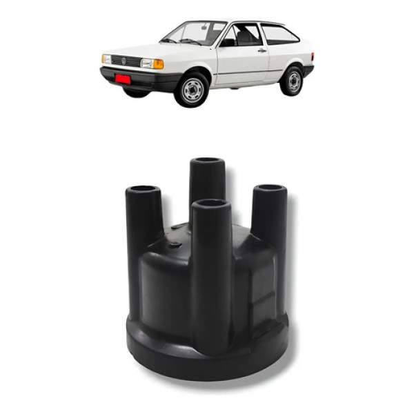 Tampa Distribuidor Vw Gol Parati Saveiro 1.6/1.8 1996 A 2002 Preto