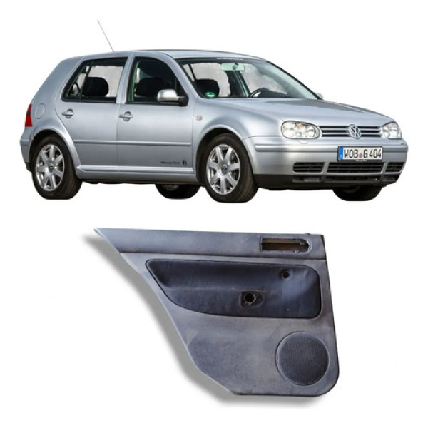 Forro Porta Traseira Esquerda Golf 1998 A 2013