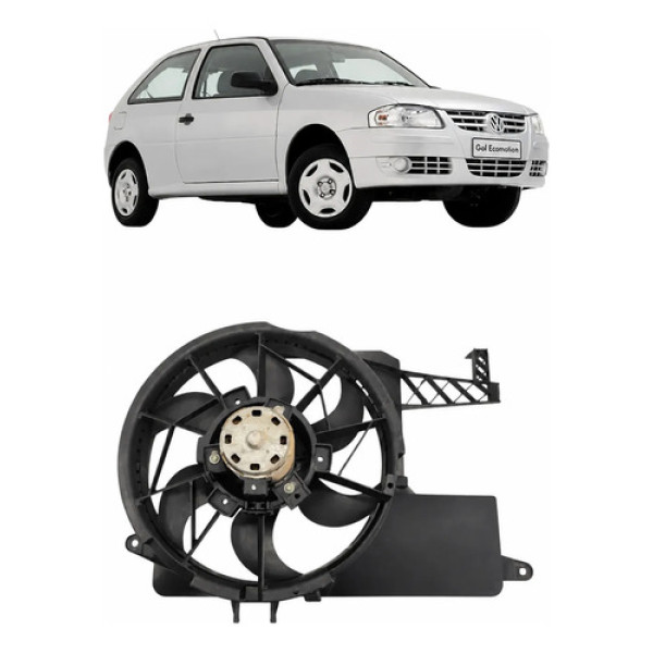 Defletor Eletroventilador Vw Volkswagen Gol G4 2006 2012