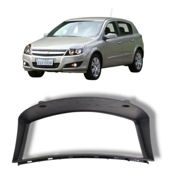 Moldura Painel Instrumentos Gm Chevrolet Vectra 2006 2011 Preto