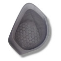 Tela Alto Falante Porta Dianteira Direita Gm Onix 2013 2019 Preto