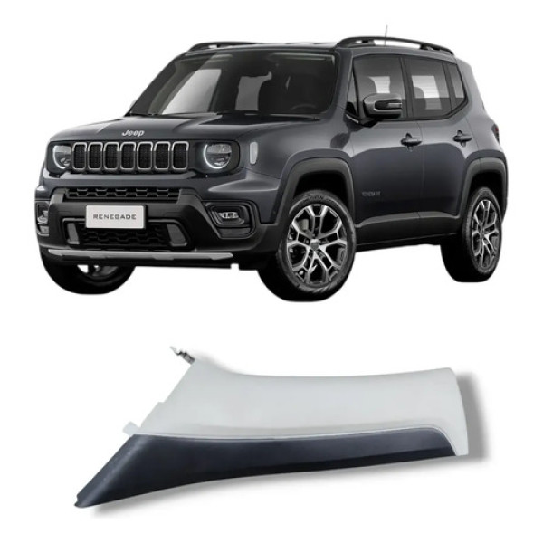 Acabamento Coluna Esquerda Parabrisa Jeep Renegade 2016 2024