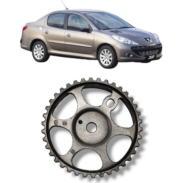 Polia Comando Válvula Peugeot 207 1.4 2009 2014