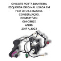 Chicote Porta Dianteira Esquerda Gm Cruze 2017 2022 Original