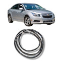 Borracha Porta Traseira Esquerda Chevrolet Cruze Original Preto