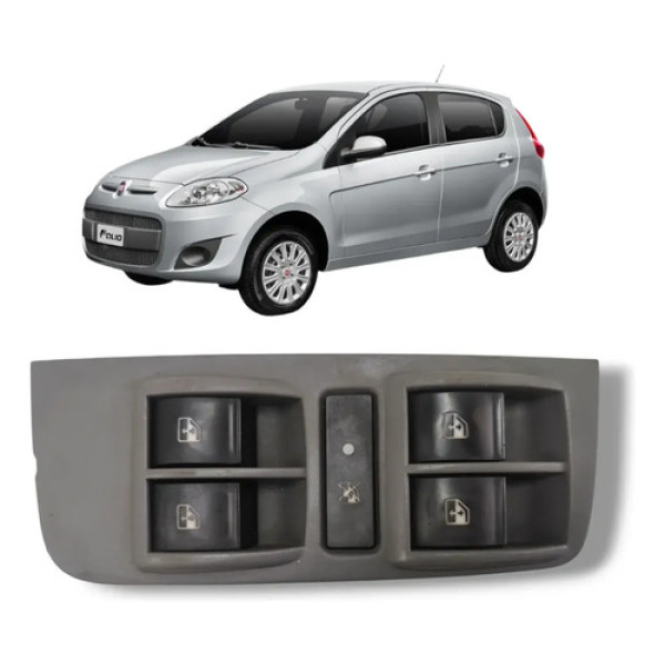 Comando Vidro Dianteiro Esquerdo Fiat Palio 2011 2016