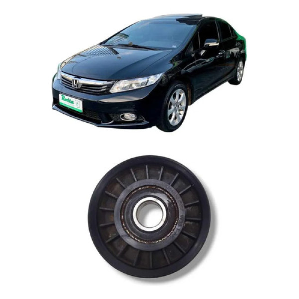 Polia Tensor Correia Alternador Honda Civic 2012 A 2016 Preto