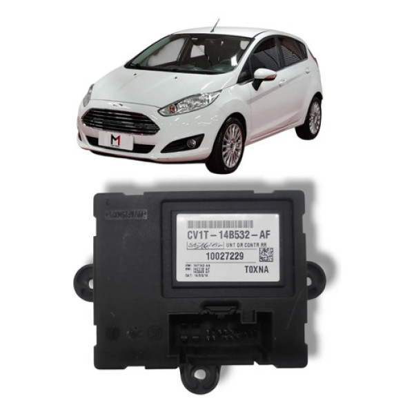 Modulo Porta Traseira Esquerda Ford Fiesta 2013 2019