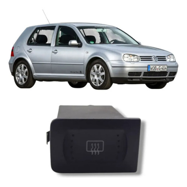 Botão Desembaçador Traseiro Vw Golf Mk4 1999 2006 Original