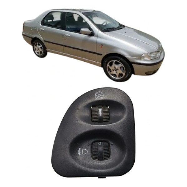 Botão Regulagem Farol Fiat Siena 1997 1999 Original