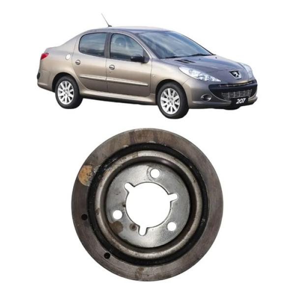 Polia Virabrequim Peugeot 207 1.4 2009 2014