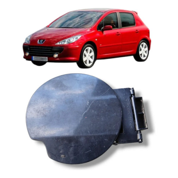 Portinhola Tanque Combustível Peugeot 307 Sw 2003 04 A 2008 Preto