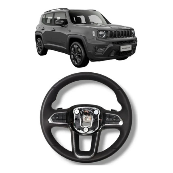 Volante Direcao Jeep Renegade Nigth 1.3 2023 2025 Preto