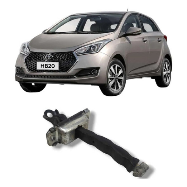 Limitador De Porta Dianteiro Direito Hyundai Hb20 2013 2019