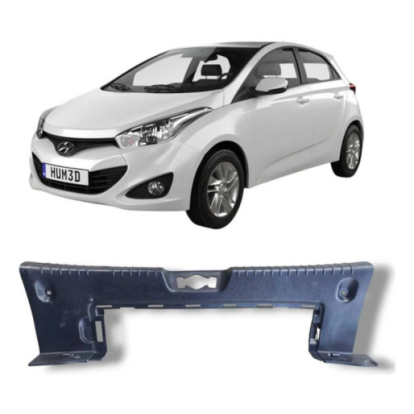 Acabamento Soleira Porta Malas Hyundai Hb20 2013 A 2019 Preto