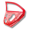 Porta Traseira Direita Gm Chevrolet Onix 2013 2016 Original Traseira Direita Vermelho