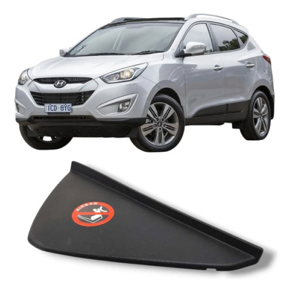 Acabamento Direito Painel Hyundai Ix35 2011 2017 Preto