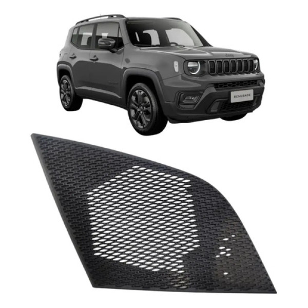 Tela Alto Falante Painel Esquerdo Jeep Renegade 2016 2020 Preto