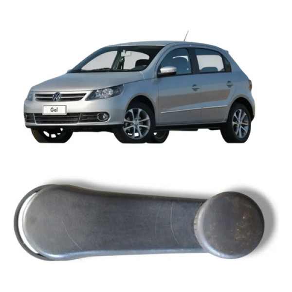 Manivela Vidro Vw Volkswagen Gol G5 2008 2012 Preto