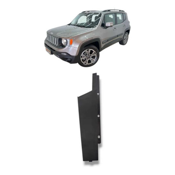 Moldura Porta Traseira Esquerda Jeep Renegade 2016 A 2022 Preto