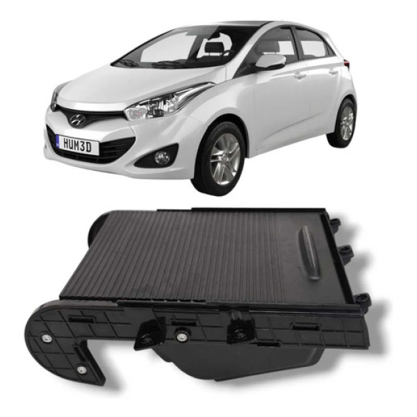 Porta Objeto Esteira Hyundai Hb20 Hb20s 2013 A 2019 Original Preto