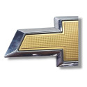Kit Emblemas Chevrolet Onix 2020 2024 Original Prateado