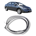 Borracha Porta Traseira Esquerda Honda Civic Original