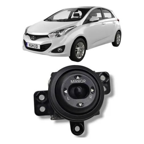 Comando Retrovisor Elétrico Hyundai Hb20 2013 2019 Original