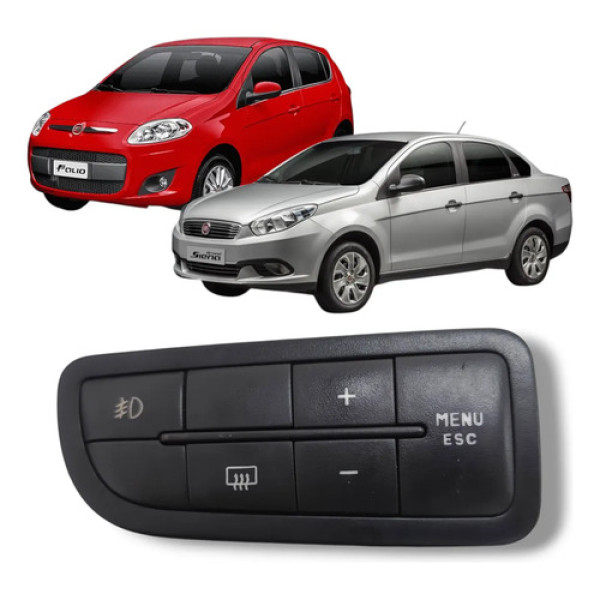 Comando Milha Fiat Grand Siena Palio 2012 2017 Original
