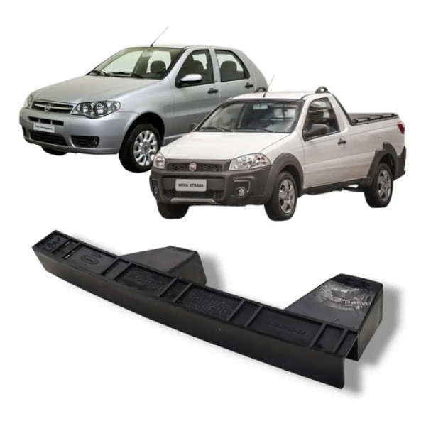 Guia Video Dianteiro Direito Fiat Palio Strada 2008 2012 Preto