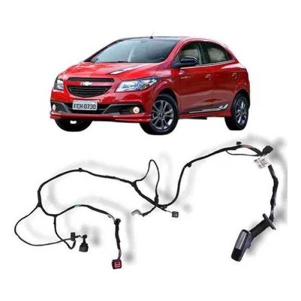 Chicote Porta Dianteira Esquerda Gm Onix 2013 2019 Original